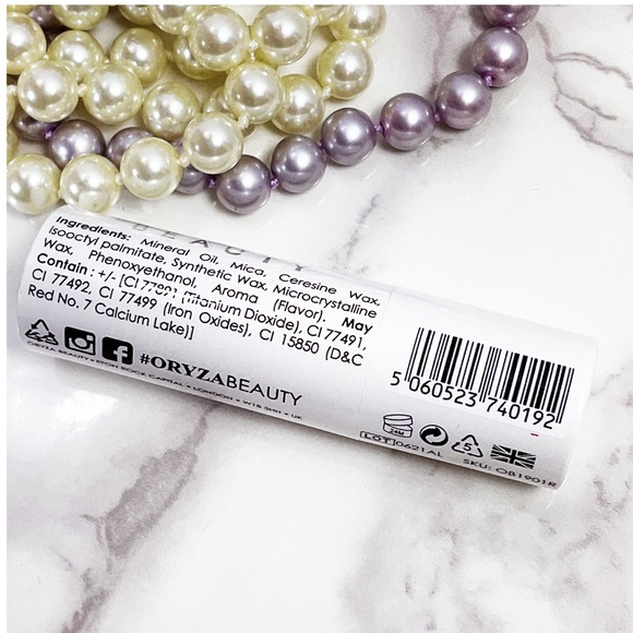 NWT Oryza Velvet Ribbon Lipstick in Opus - Picture 5 of 6